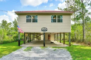 Image of Canal-front Abode w/ Private Dock in Bay St Louis
