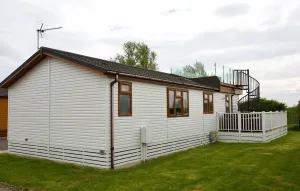 Image of Beautiful 2-bed Lodge With hot tub and Saunain Ely