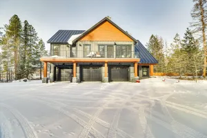 Image of Peaceful Whitefish Home w/ Deck - Pets Welcome!