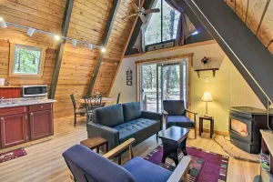 Image of A-Frame Cabin with Deck and Grill in Pinetop!
