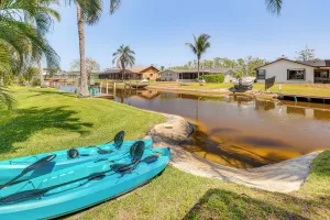 Image of Boat Dock & Ten Mile Canal Access: Fort Myers Home