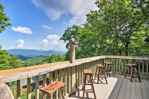 Image of Cabin with Hot Tub and Mountain Views Less Than 5 Mi to Boone