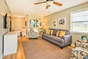 Image of Charming Home with Porch Walk to Greers Ferry Lake!