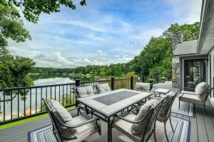 Image of Lakefront Sherrills Ford Haven with Boat Dock!