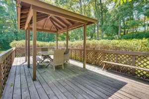 Image of Cabin with Deck about 3 Mi to Apple Valley Lake!