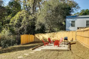 Image of Step-Free Home with Fire Pit - 3 Miles to USC!