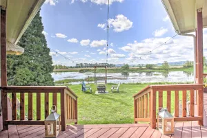 Image of McMinnville Wine Country Home with Hot Tub and Deck