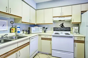 Image of Gulf Shores Condo with Pool Access Steps to Beach!