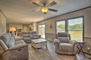 Image of Family-Friendly Madill Home Peaceful Setting