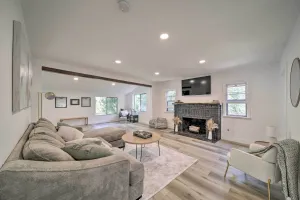 Image of Bright and Airy Liberty Lake Abode with Backyard!