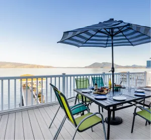Image of Waterfront Home - Private Dock Pickleball Bbq 4 Bedroom Home