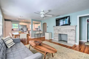 Image of Modern Seaview House - 200 Yards to Daytona Beach!