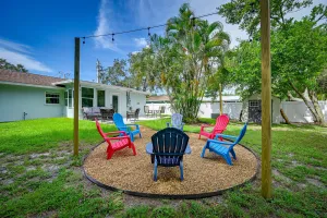 Image of Sunny Sarasota Home with Private Yard and Fire Pit!