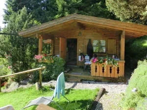 Image of Log cabin in Bavaria with covered terrace