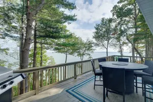 Image of Sunrise Views: Waterfront Lusby Home w/ Deck!