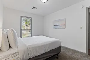 Image of Midtown Fenced Yard & Patio- White Acres Retreat