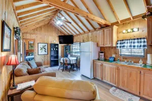 Image of Cozy Dillard Cabin w/ Mountain Views & Pool Access