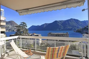 Image of Sweet Lake View Lugano - Happy Rentals