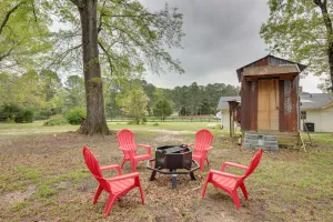Image of Buckhead Cabin with Fireplaces and Private Pool!