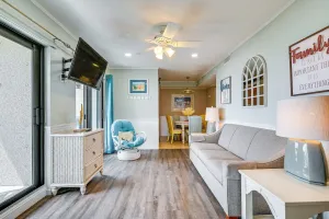 Image of Balcony & Ocean View: Myrtle Beach Resort Condo!