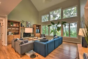 Image of Luxe Big Canoe Resort Home with 3 Decks and Mtn Views!