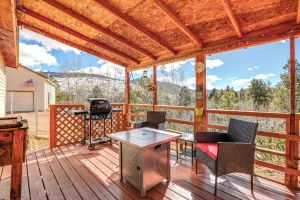 Image of Colorado Vacation Rental with Deck and Mtn Views