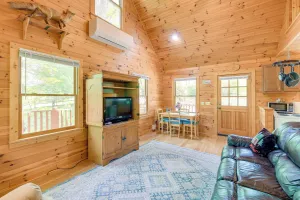 Image of Quaint Cabin with Stream in Blue Ridge!