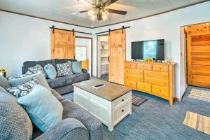 Image of Historic Cabin Retreat Steps to Okoboji Lake