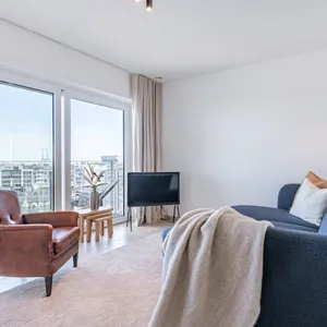 Image of Apartment With View of the Port of Zeebrugge