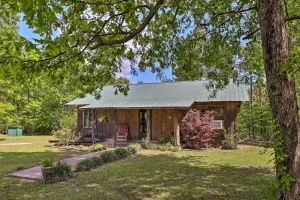 Image of Secluded Cabin with Pond about 37 Mi to Gulf Coast!