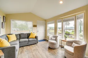 Image of 11 Mi to Port Townsend Ferry: Cottage w/ View!