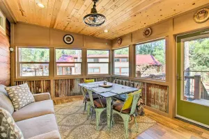 Image of Near Hiking Cabin with Deck and Grill in Show Low