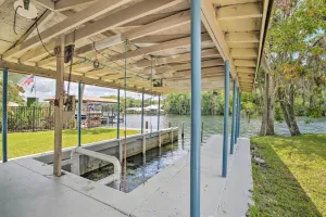Image of Riverview Homosassa Escape with Dock and Lanai!