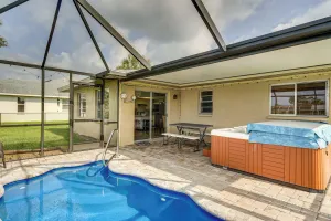 Image of Canalfront Retreat with Heated Pool and Hot Tub!