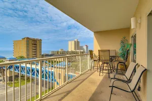 Image of PoolandBeach-View Gulf Shores Condo Family Friendly