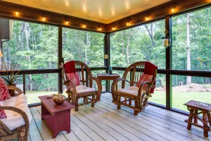 Image of Dog-friendly Dahlonega Home w/ Private Fire Pit!