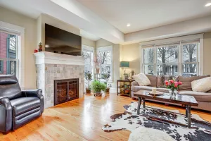 Image of Elegant Saratoga Springs Stay: Walk to Town, Track