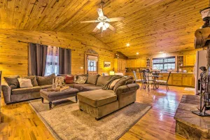 Image of Pet-Friendly Cabot Cabin with Fenced Yard!