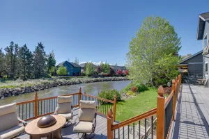 Image of Canal-front Bend Vacation Rental w\/ Hot Tub!