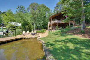 Image of Pet-Friendly Cabin with Dock on Lake Martin!