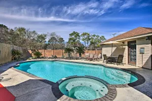 Image of Houston Home with Private Outdoor Pool!
