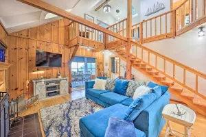Image of Lake-View Home with Deck and Gas Grill in Bernice!