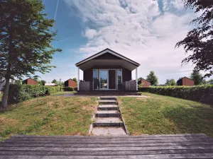 Image of Beautiful holiday home with a veranda and jetty