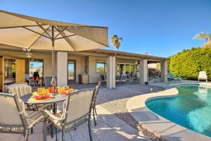 Image of Stunning Fountain Hills Home Pool and Mountain View