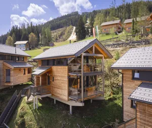 Image of Cozy Chalet in Schladming With a Parking lot