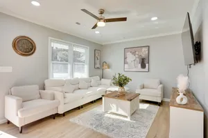 Image of Patio + Yard: Family Home in North Charleston