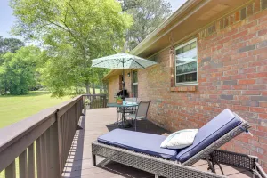 Image of Cozy Georgia Getaway w/ Deck, Grill & Fire Pit!