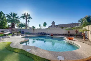 Image of Group Getaway with Pool and Putting Green in Goodyear