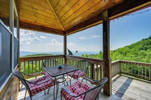 Image of Warm & Cozy Cabin w/ Deck on Top of the Blue Ridge