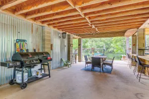 Image of Riverfront Milton Cabin w/ Boat Ramp & Dock!